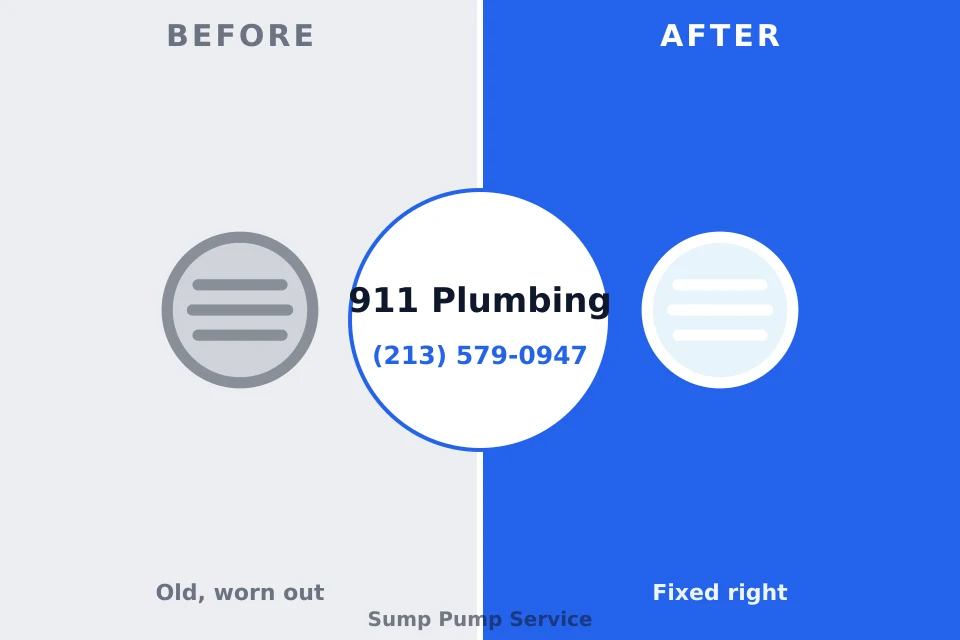 Before and after: plumbing repair Elk City, OK